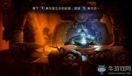 《奧日與螢火意志》風(fēng)襲廢墟?zhèn)魉忘c(diǎn)圖文通關(guān)攻略
