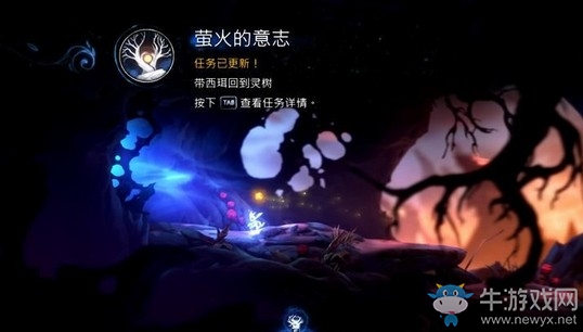 《奧日與螢火意志》靈樹之末傳送點(diǎn)圖文通關(guān)攻略