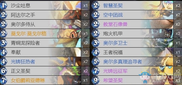 《爐石傳說》外域的灰燼圣騎士卡組推薦