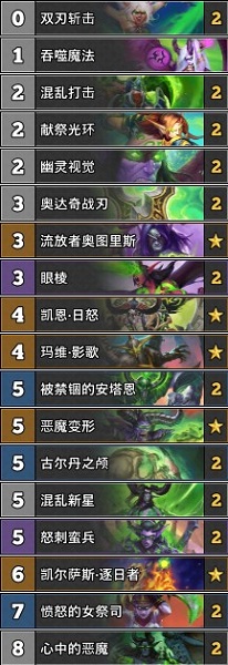 《爐石傳說》外域的灰燼奇跡瞎卡組推薦