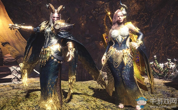《怪物獵人：世界》冰原M位絢輝龍防具外觀介紹