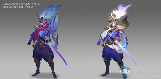 《英雄聯盟》暗星武士&耀星武士 亞索