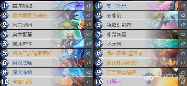 《爐石傳說》外域的灰燼奇跡冰法卡組推薦