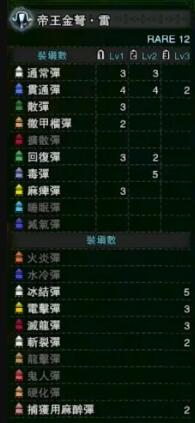 《怪物獵人：世界》冰原帝王金弩雷屬性介紹
