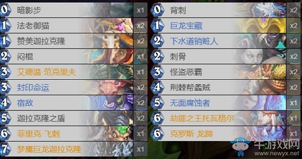 《爐石傳說》外域的灰燼剽竊祈求賊卡組推薦