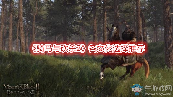 《騎馬與砍殺2》各文化選擇推薦