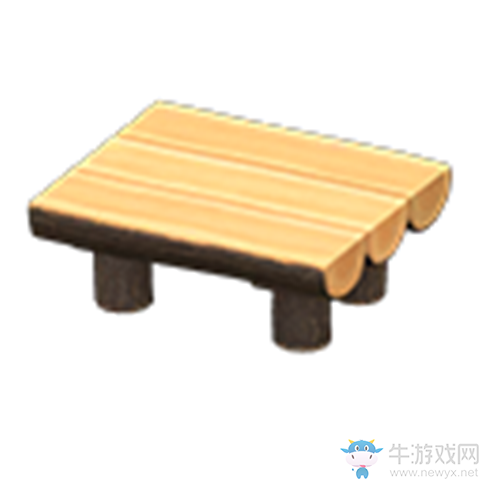 《集合啦！動(dòng)物森友會(huì)》圓木餐桌介紹