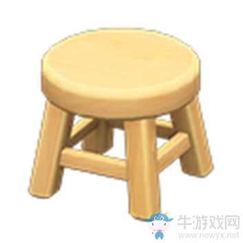 《集合啦！動物森友會》木制凳子介紹