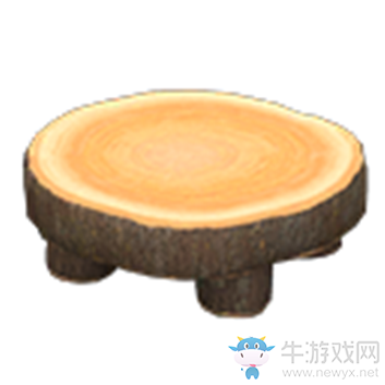 《集合啦！動物森友會》圓木圓桌介紹