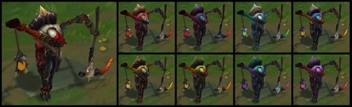 《LOL》荒野幽靈 費德提克炫彩皮膚介紹
