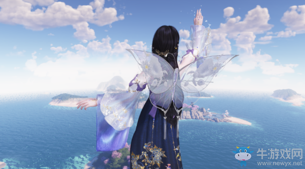 《天涯明月刀》靈殊·好風流云背飾介紹