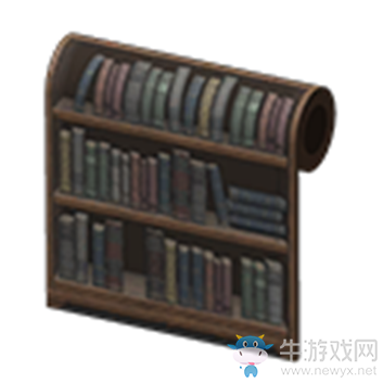 《集合啦！動物森友會》圖書館墻介紹