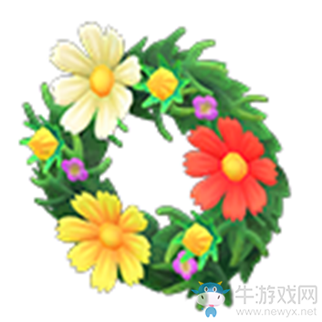 《集合啦！動(dòng)物森友會(huì)》波斯菊花環(huán)介紹