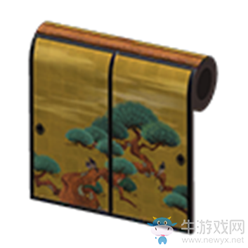 《集合啦！動(dòng)物森友會(huì)》金箔日式拉門介紹