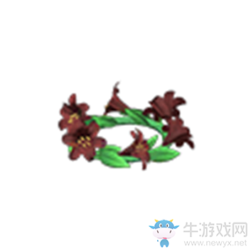 《集合啦！動物森友會》深色百合花冠介紹
