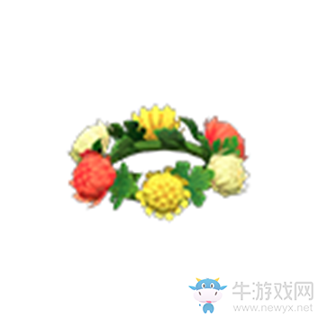 《集合啦！動(dòng)物森友會(huì)》菊花花冠介紹