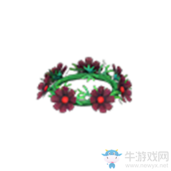 《集合啦！動物森友會》深色波斯菊花冠介紹