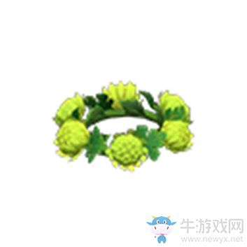《集合啦！動(dòng)物森友會(huì)》簡(jiǎn)約菊花花冠介紹