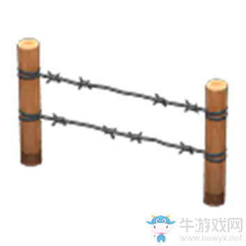 《集合啦！動物森友會》有刺鐵絲網(wǎng)介紹