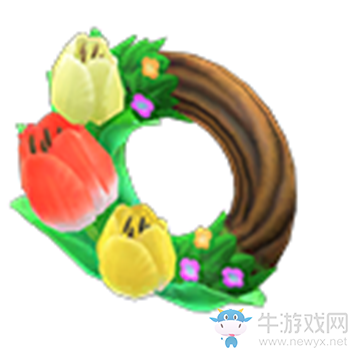 《集合啦！動(dòng)物森友會(huì)》郁金香花環(huán)介紹