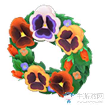 《集合啦！動物森友會》三色堇花環(huán)介紹