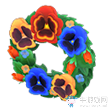 《集合啦！動(dòng)物森友會(huì)》華麗三色堇花環(huán)介紹
