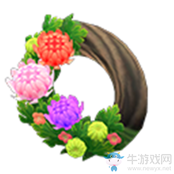 《集合啦！動物森友會》精美菊花花環(huán)介紹