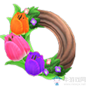 《集合啦！動物森友會》可愛郁金香花環(huán)介紹