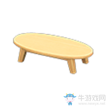 《集合啦！動(dòng)物森友會(huì)》木制矮桌介紹