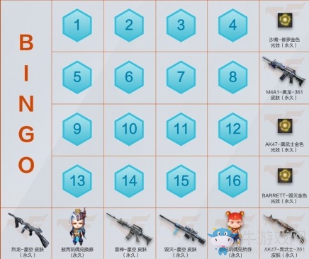 2020《CF》7月幸運賓果活動