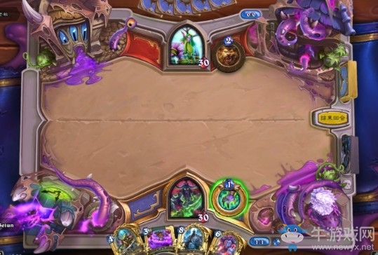 《爐石傳說》通靈學院轉校生古神效果