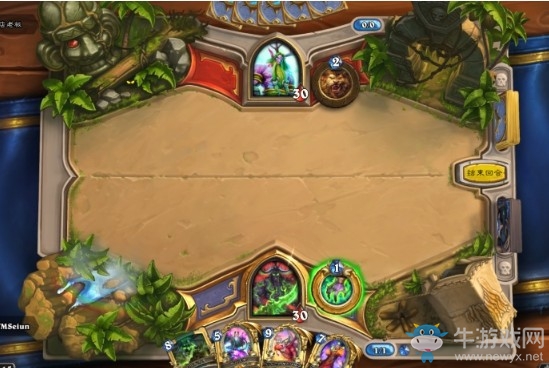 《爐石傳說》通靈學院轉校生荊棘谷效果