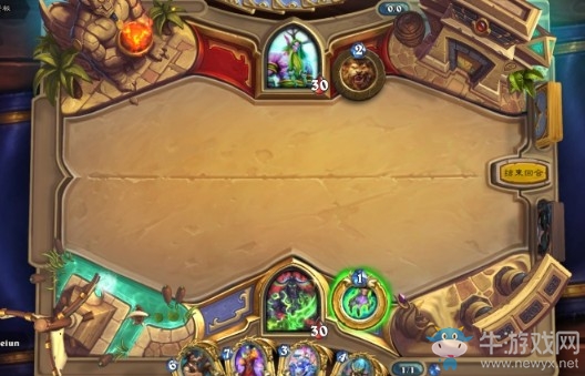 《爐石傳說》通靈學院轉校生奧丹姆綠洲效果