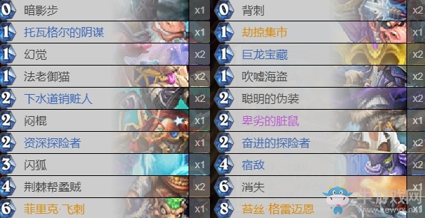 《爐石傳說》外域的灰燼剽竊賊卡組推薦