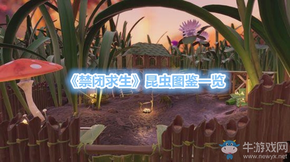《禁閉求生》昆蟲圖鑒一覽