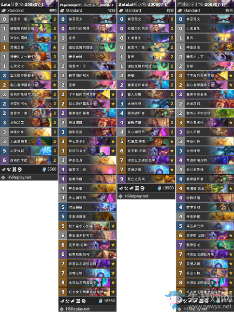 《爐石傳說》通靈學院牧師卡組推薦