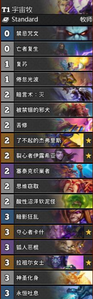 《爐石傳說》通靈學院T1宇宙牧卡組推薦