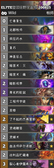 《爐石傳說》通靈學園狂野宇宙牧卡組推薦