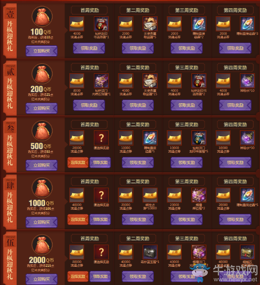 《劍靈》紅葉慶典 丹楓迎秋，超越降臨