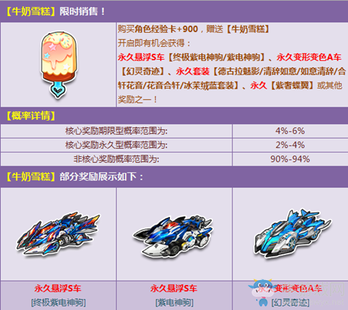 《QQ飛車》9月牛奶雪糕活動(dòng)介紹