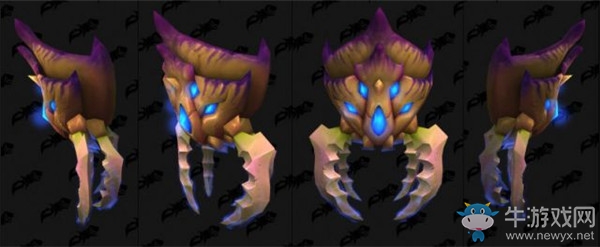 《魔獸世界》9.0熾藍仙野團本拳套外觀預覽