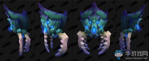 《魔獸世界》9.0熾藍仙野團本拳套外觀預覽