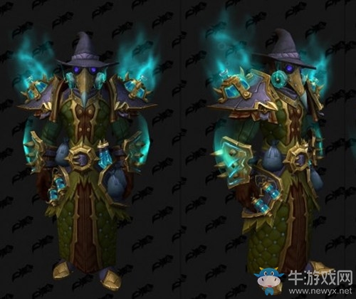 《魔獸世界》9.0第一賽季PVP罪孽角斗士套裝預覽