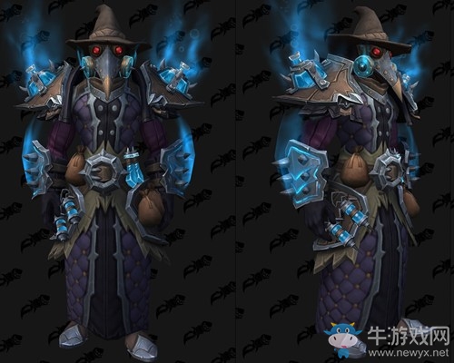 《魔獸世界》9.0納斯利亞堡布甲套裝外觀一覽
