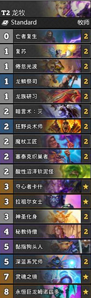 《爐石傳說》通靈學院T2龍牧穩定卡組推薦