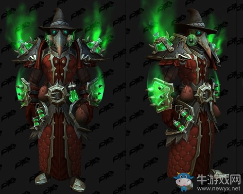 《魔獸世界》9.0納斯利亞堡布甲套裝外觀一覽