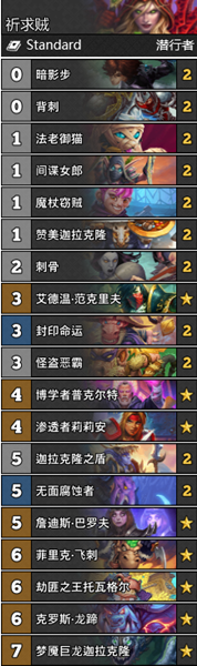 《爐石傳說(shuō)》通靈學(xué)院祈求賊穩(wěn)定卡組推薦