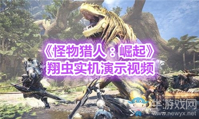 《怪物獵人：崛起》翔蟲實機演示視頻