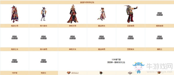 《DNF》奇跡縫紉機2010年春節(jié)套圖鑒