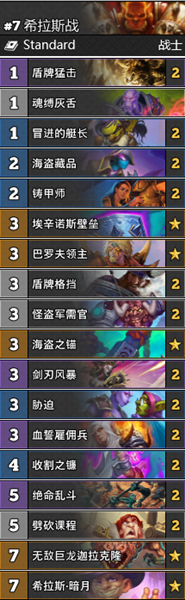 《爐石傳說》通靈學院希拉斯戰卡組推薦